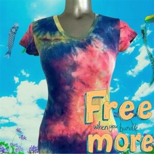 Free 🆕Emme Jordan Premium Tie  Dye T Shirt